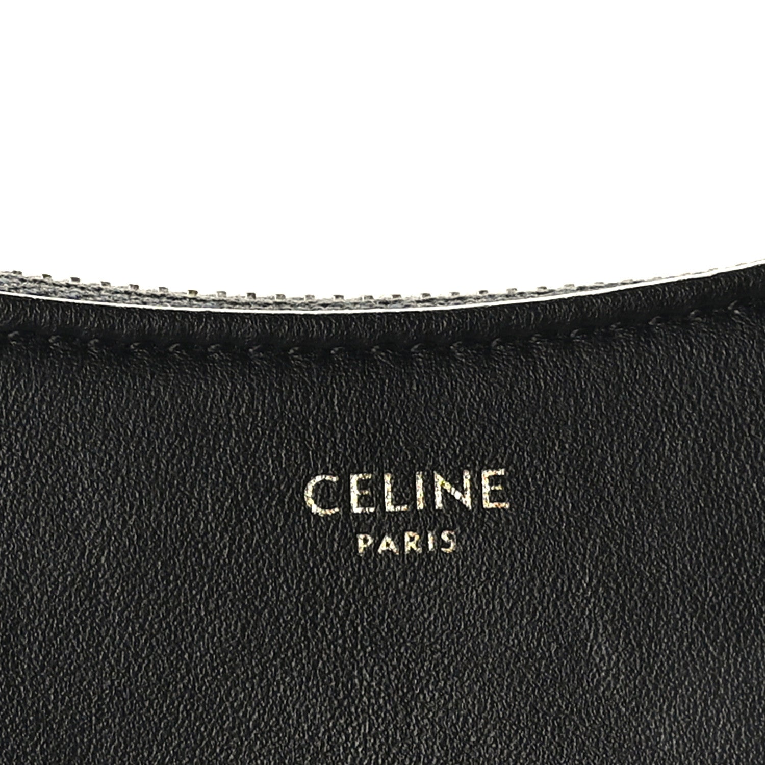 Celine Smooth Calfskin Medium Strap Ava Shoulder Bag Black 6 of 9