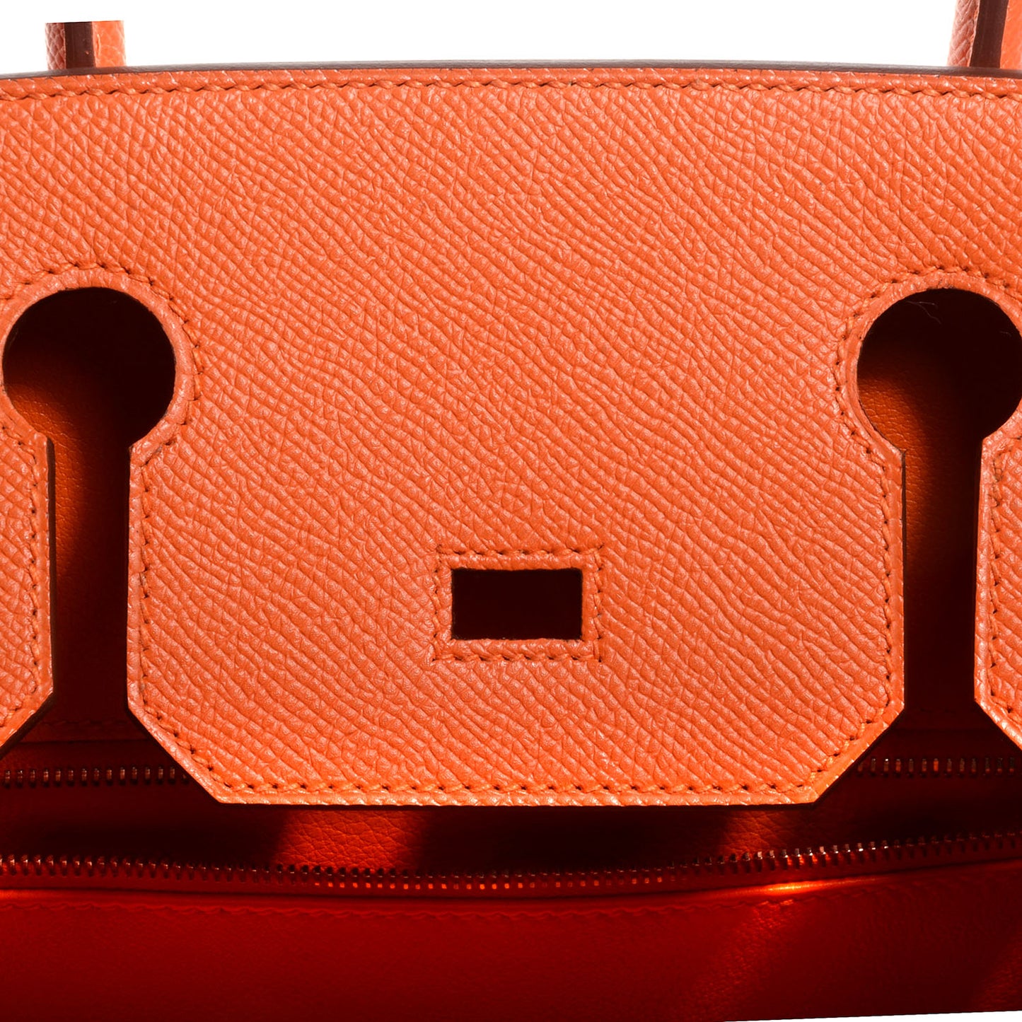 Epsom Birkin 30 Orange