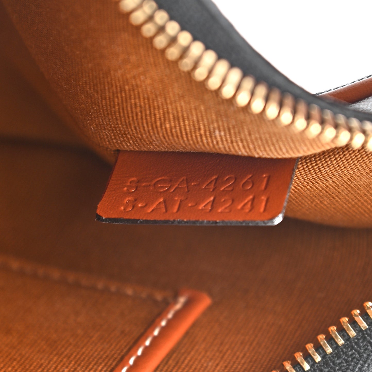 Triomphe Canvas Calfskin Ava Shoulder Bag Tan