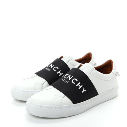 Givenchy Calfskin Band Logo Womens Urban Street Sneakers 36 White Black 3 of 12