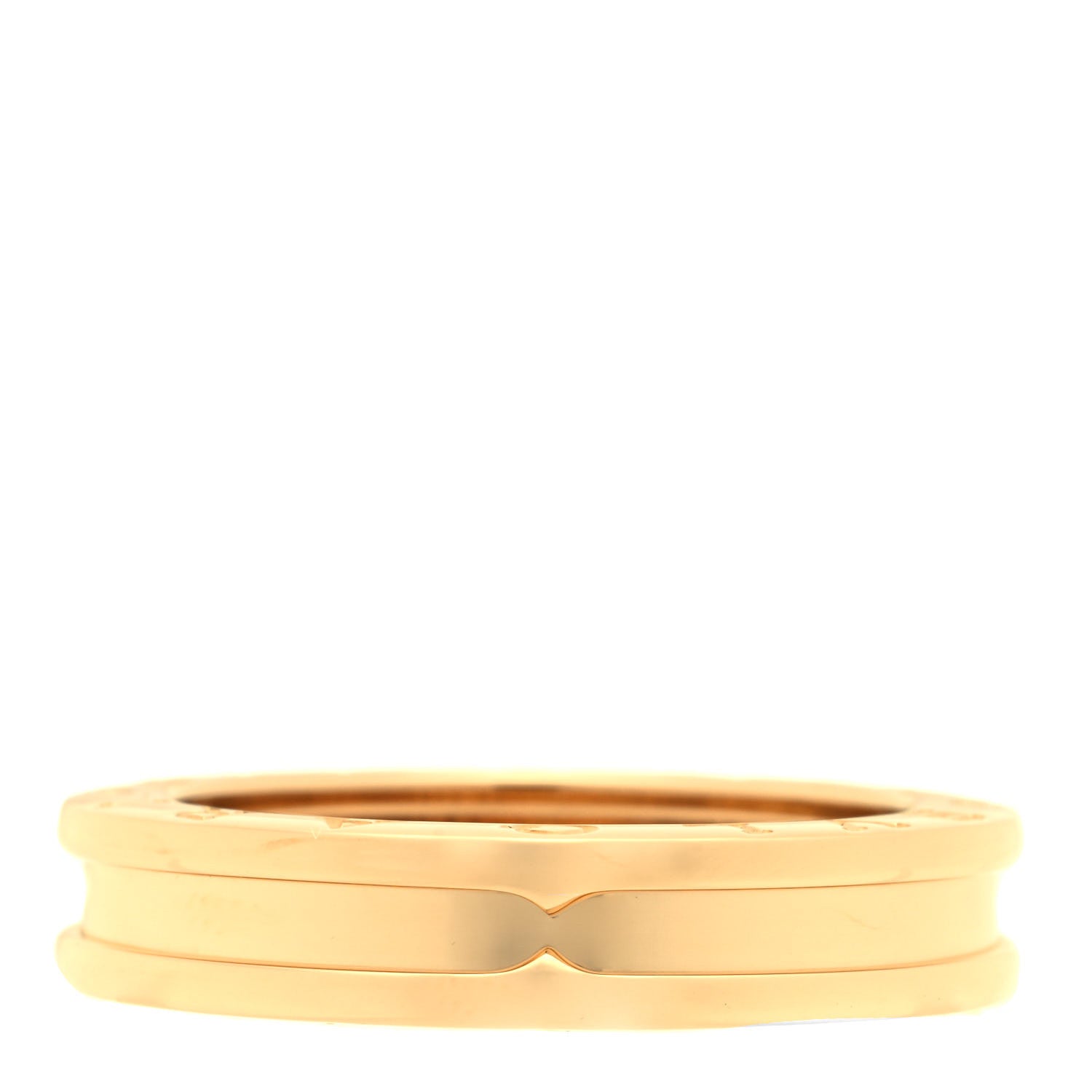 Bulgari 18K Yellow Gold B.Zero1 One-Band Ring 57 8 3 of 5