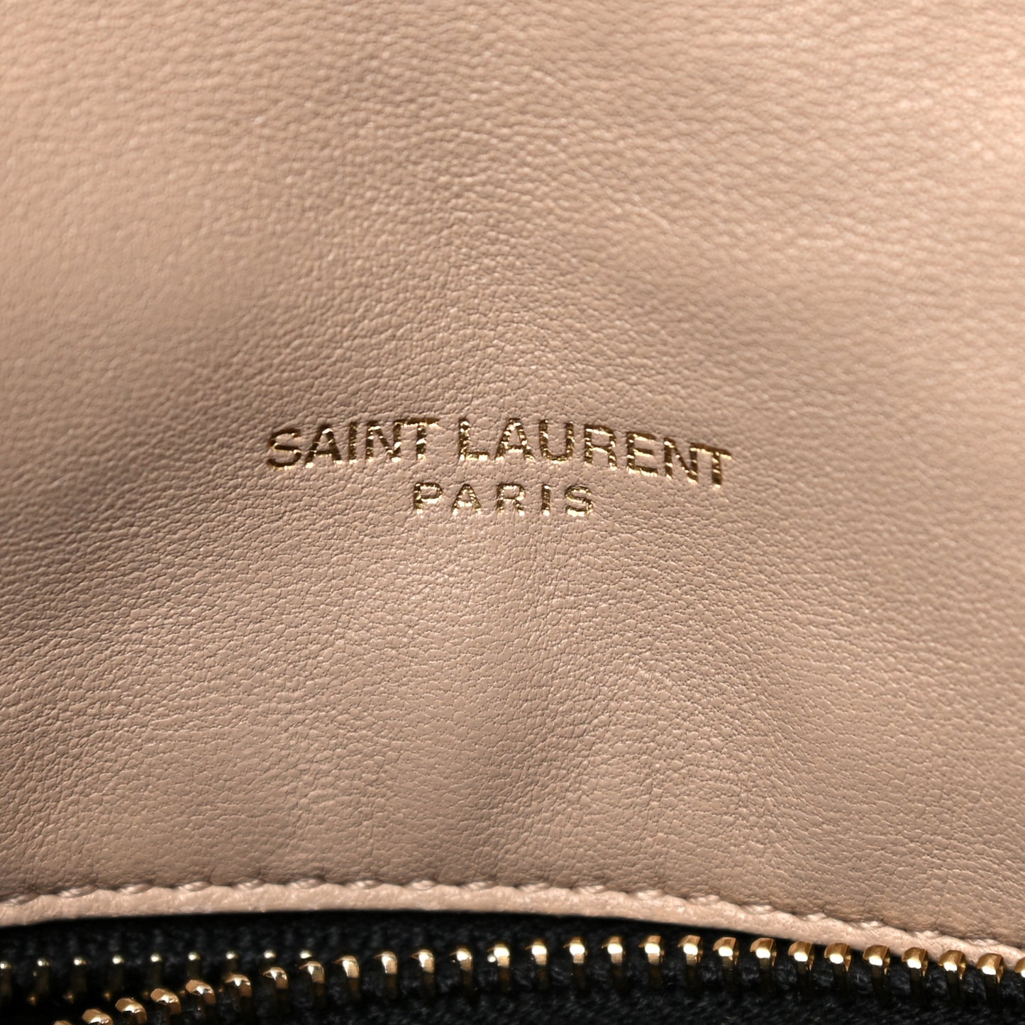 Lambskin Quilted Medium Loulou Puffer Monogram Chain Satchel Dark Beige