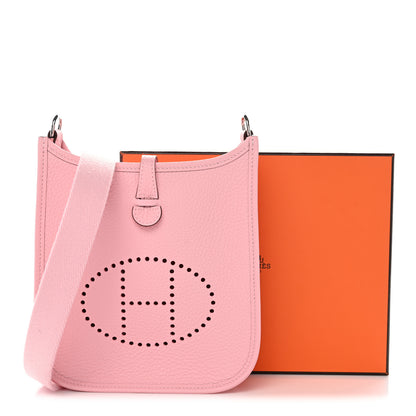 Hermes Taurillon Clemence Evelyne TPM Rose Sakura 11 of 11