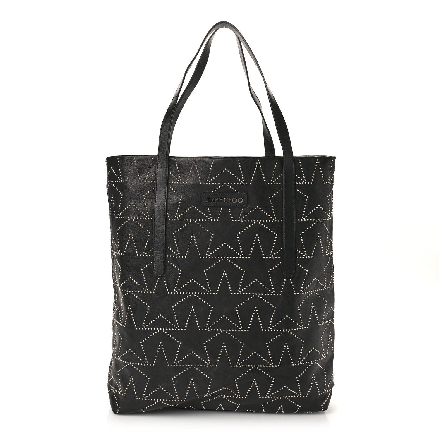 Jimmy Choo Calfskin Star Studded Sofia Tote Black 1 of 8