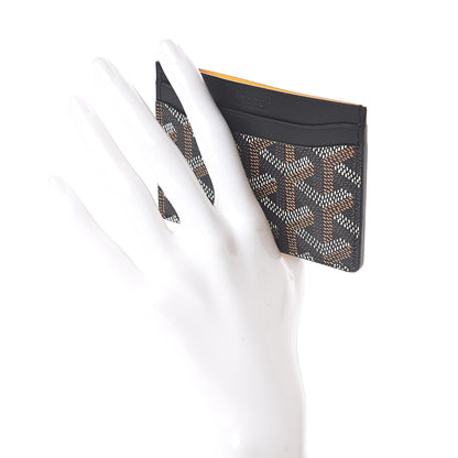 Goyard Goyardine Saint Sulpice Card Holder Black 2 of 7