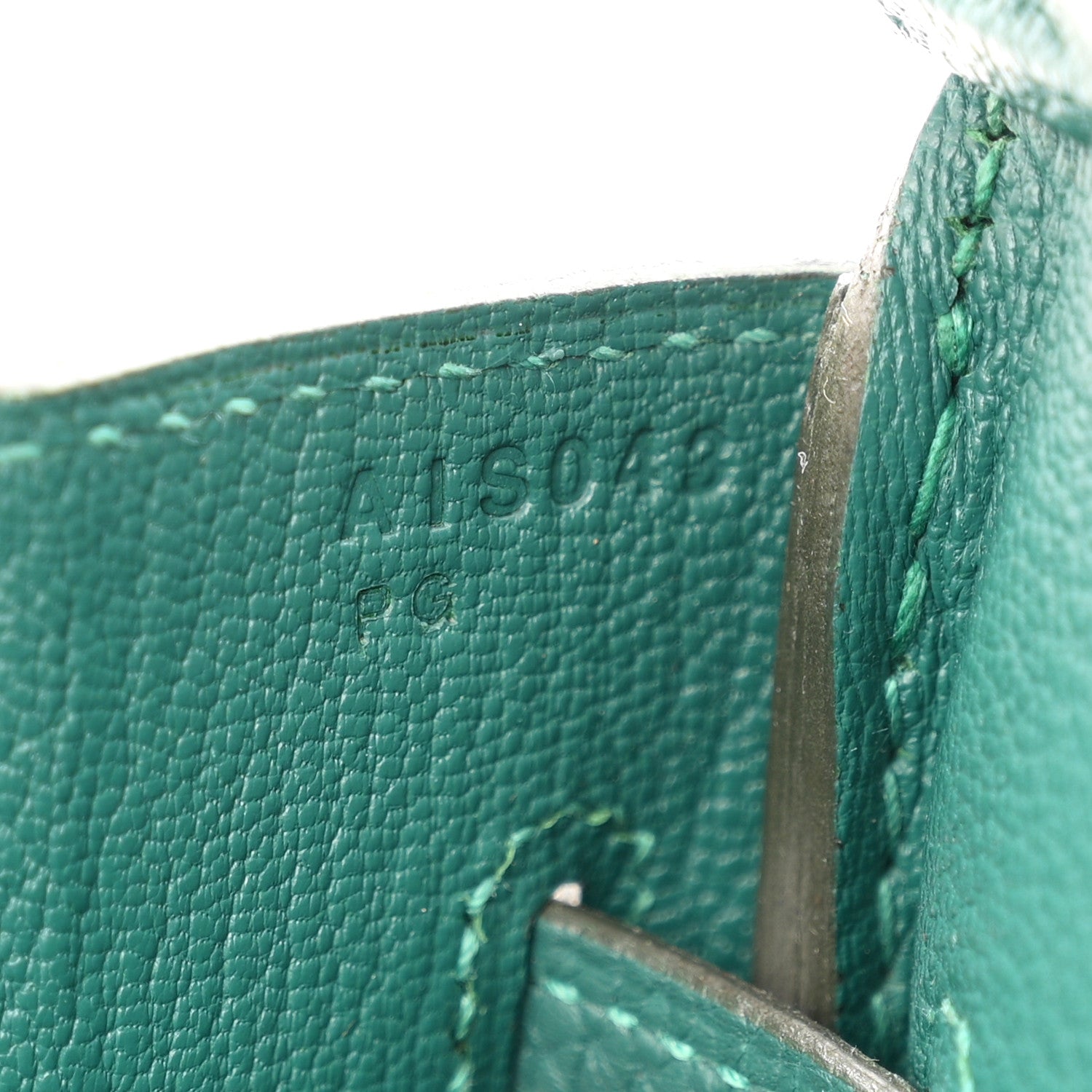 Hermes Togo Birkin 30 Malachite 7 of 11