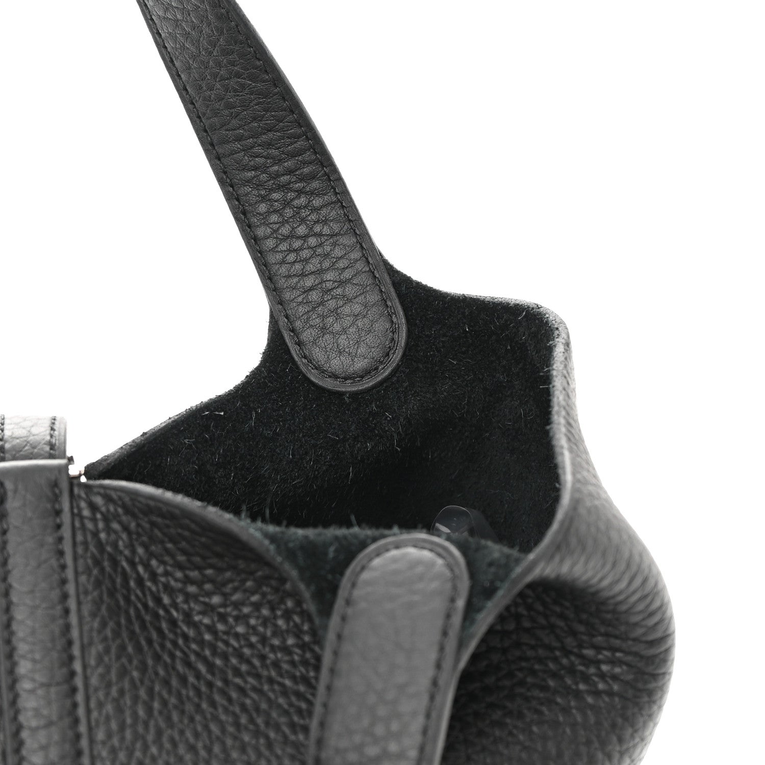 Hermes Taurillon Clemence Picotin Lock 18 PM Black 12 of 13