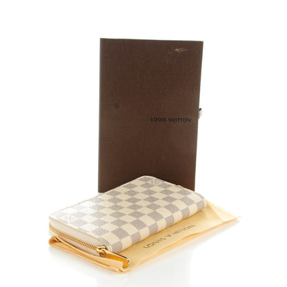 Louis Vuitton Damier Azur Zippy Wallet 4 of 7