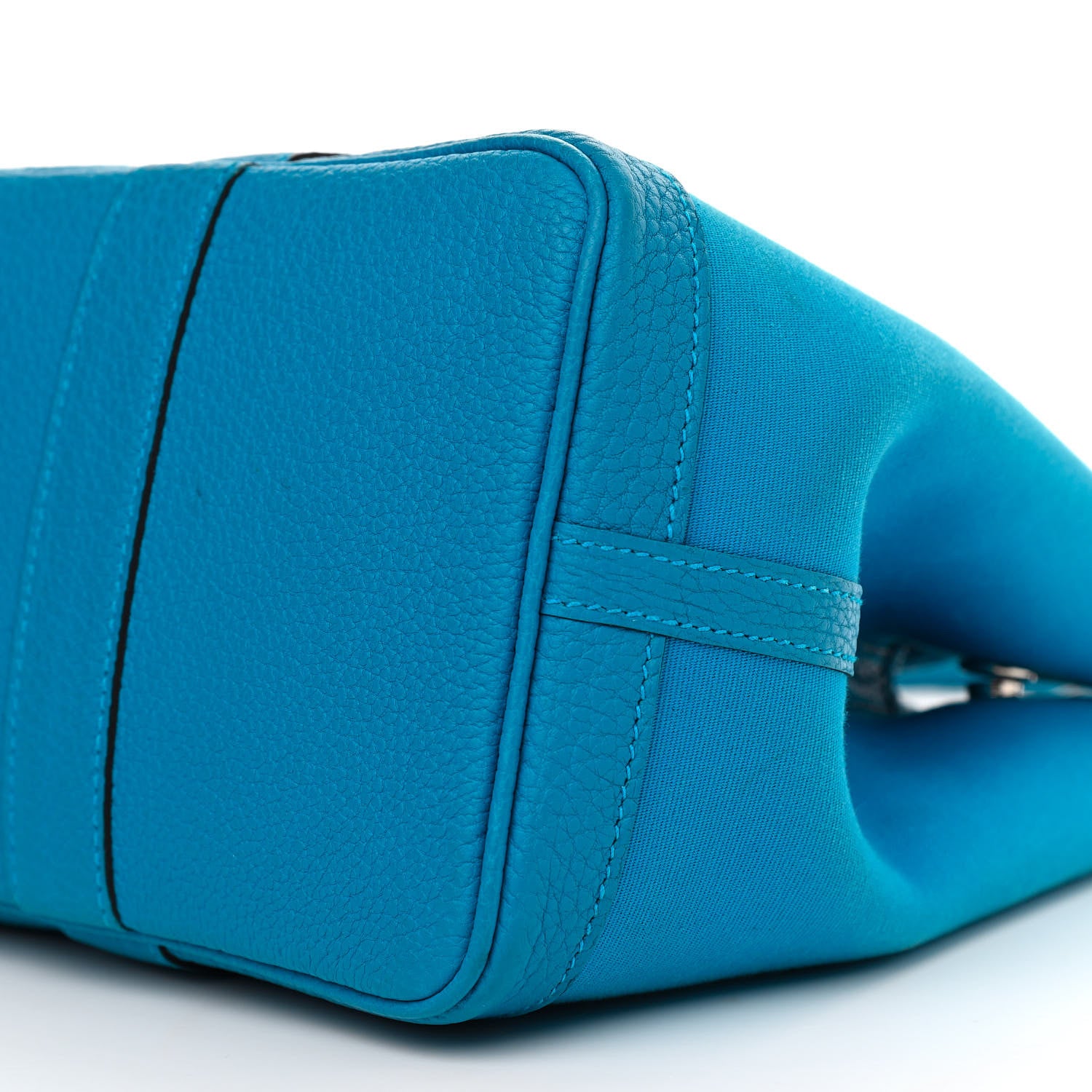 Hermes Toile Officer Negonda Verso Garden Party 30 TPM Bleu Zanzibar Rubis 10 of 11