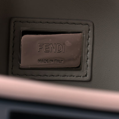 Fendi Vitello Seta Shiny Nappa Medium Peekaboo Iconic Satchel Soap Opale 8 of 14