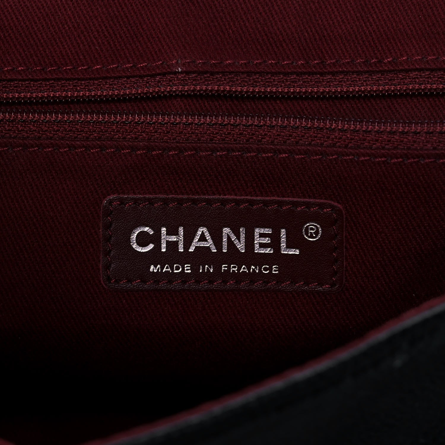 Chanel Caviar Half Moon Large Flap Black 6 of 12