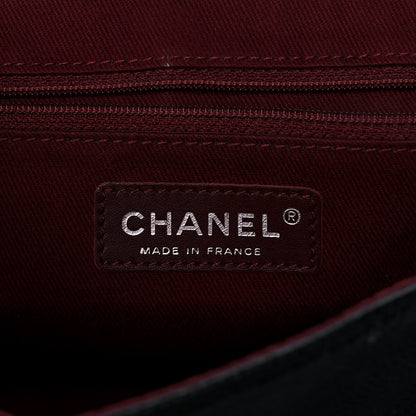 Chanel Caviar Half Moon Large Flap Black 6 of 12