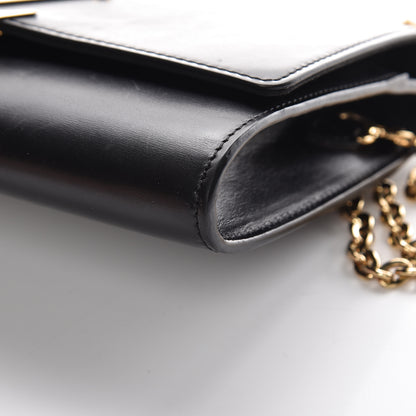 Louis Vuitton Calfskin Chain Louise GM Black 14 of 18