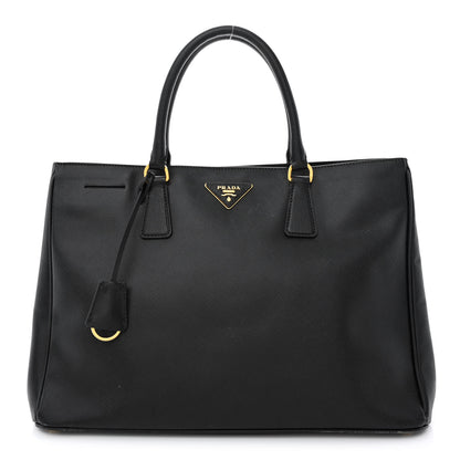 Prada Saffiano Lux Large Tote Black 1 of 14