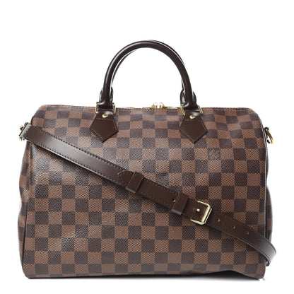 Louis Vuitton Damier Ebene Speedy Bandouliere 30 1 of 9