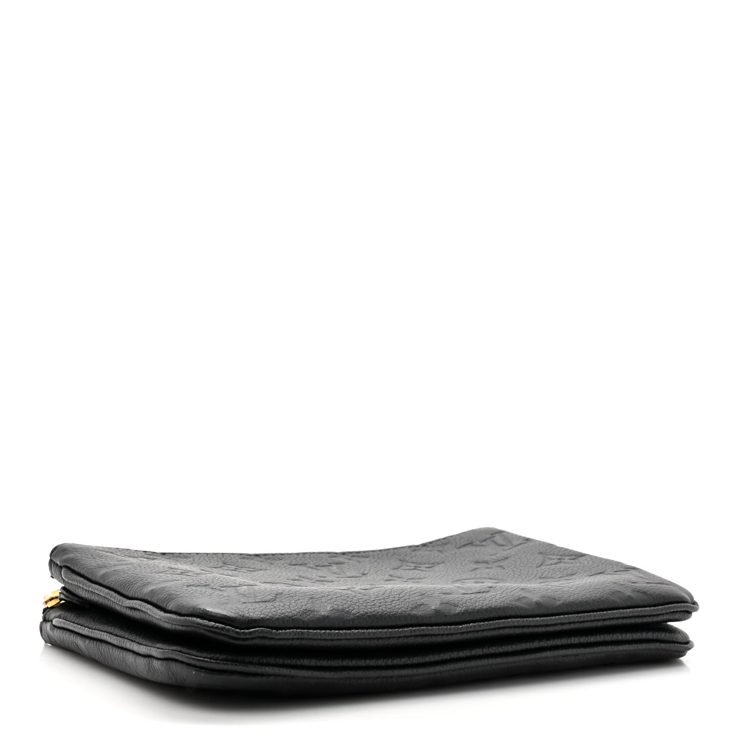 Empreinte Double Zip Pochette Black