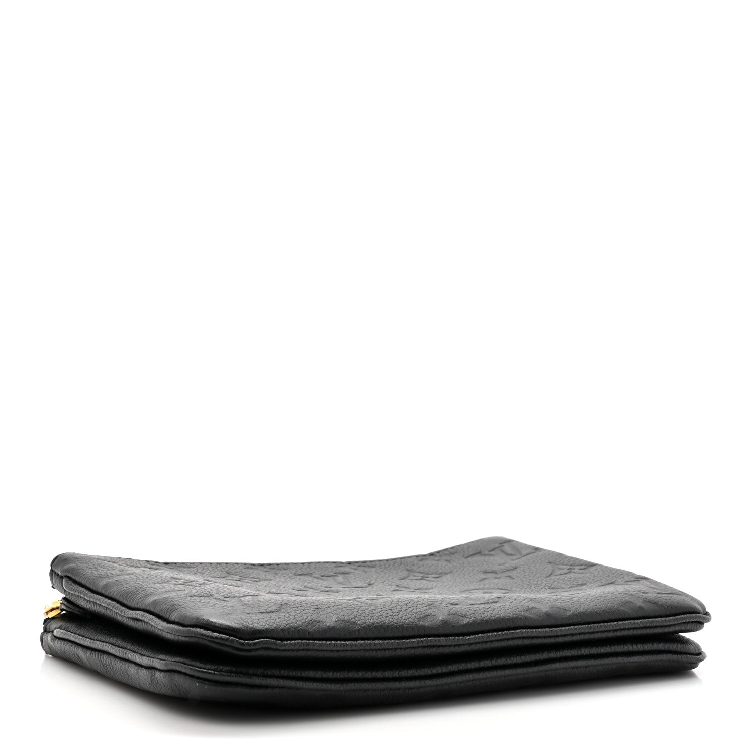 Louis Vuitton Empreinte Double Zip Pochette Black 4 of 12