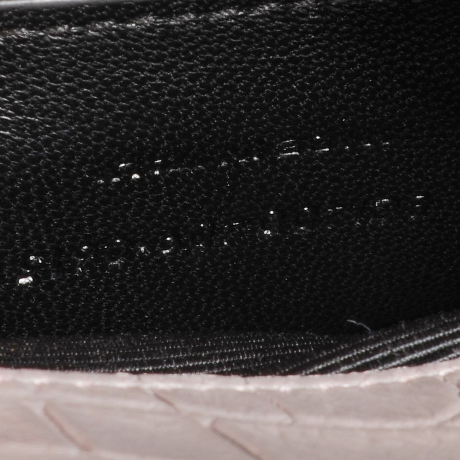 Saint Laurent Crocodile Embossed Classic Monogram Clutch Fog 8 of 8