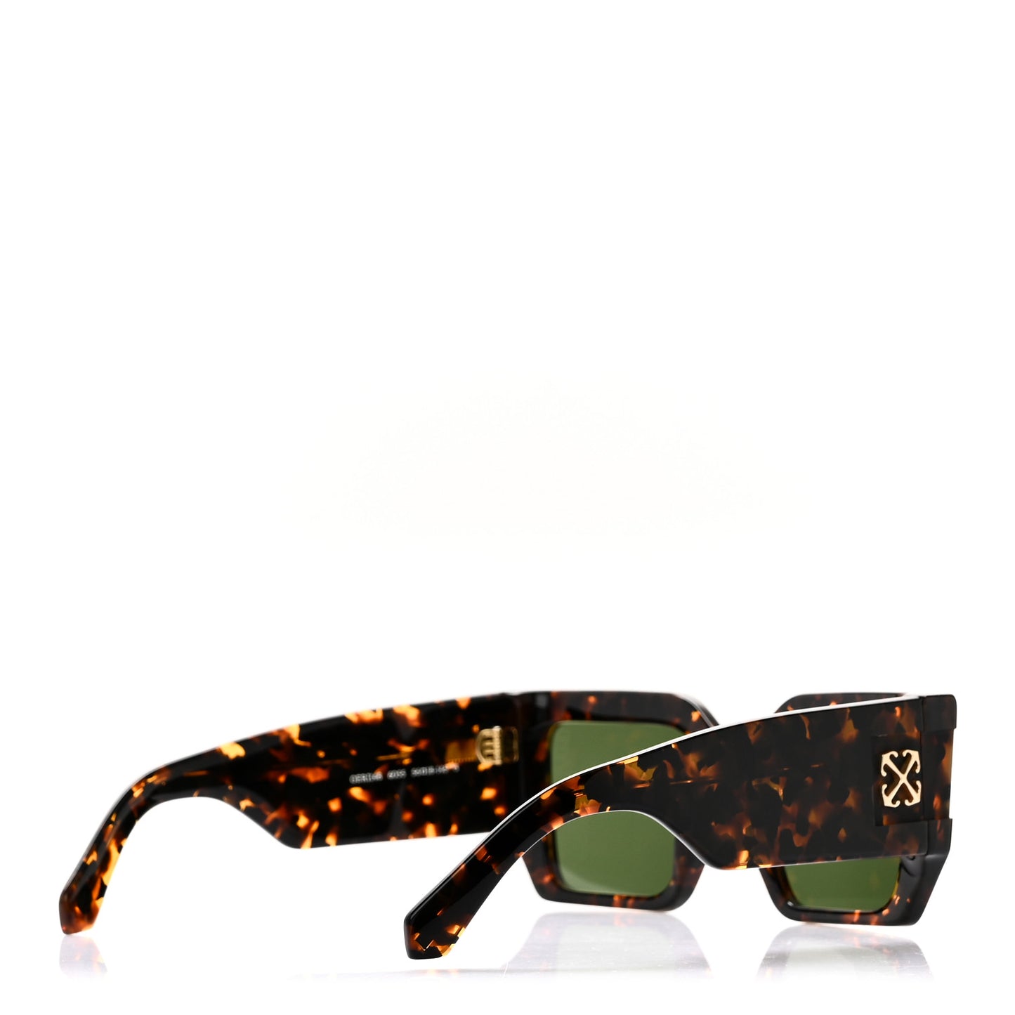 Acetate Dover Square Sunglasses OERI148 Havana Green
