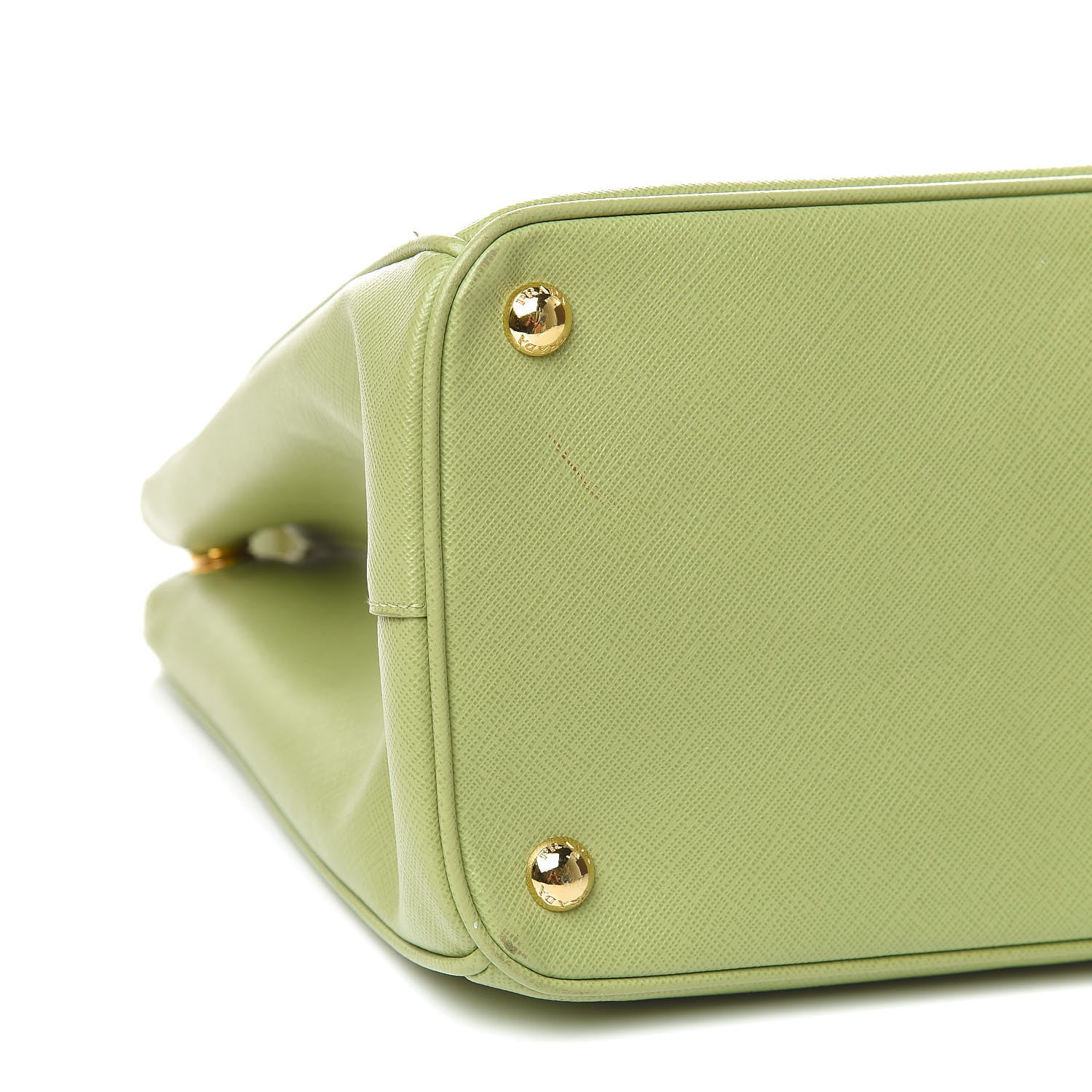 Prada Saffiano Medium Double Zip Galleria Tote Prato 8 of 12