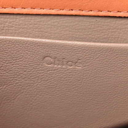 Chloe Spazzolato Sfumato Lambskin Calfskin Small Nile Bracelet Minaudiere Bag Ideal Blush 11 of 14