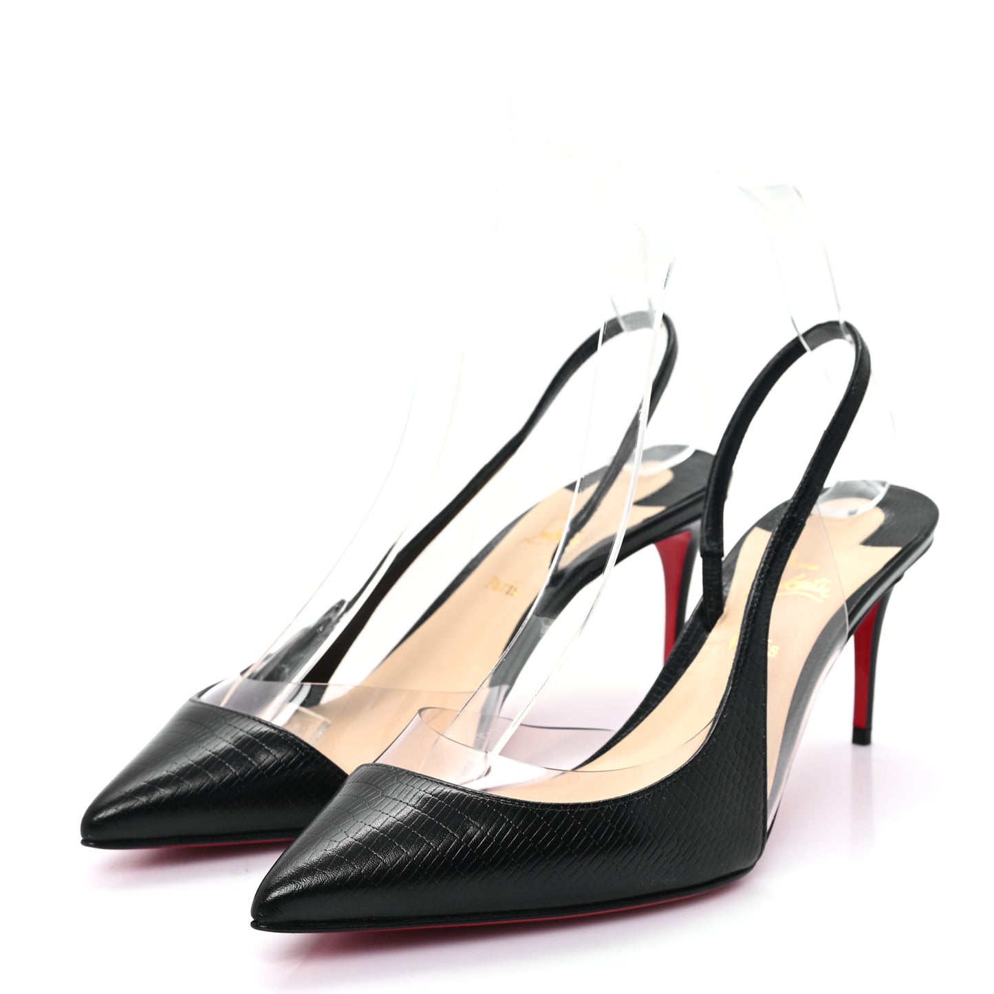 Calf Zarli PVC Optisexy 70 Pumps 38 Black