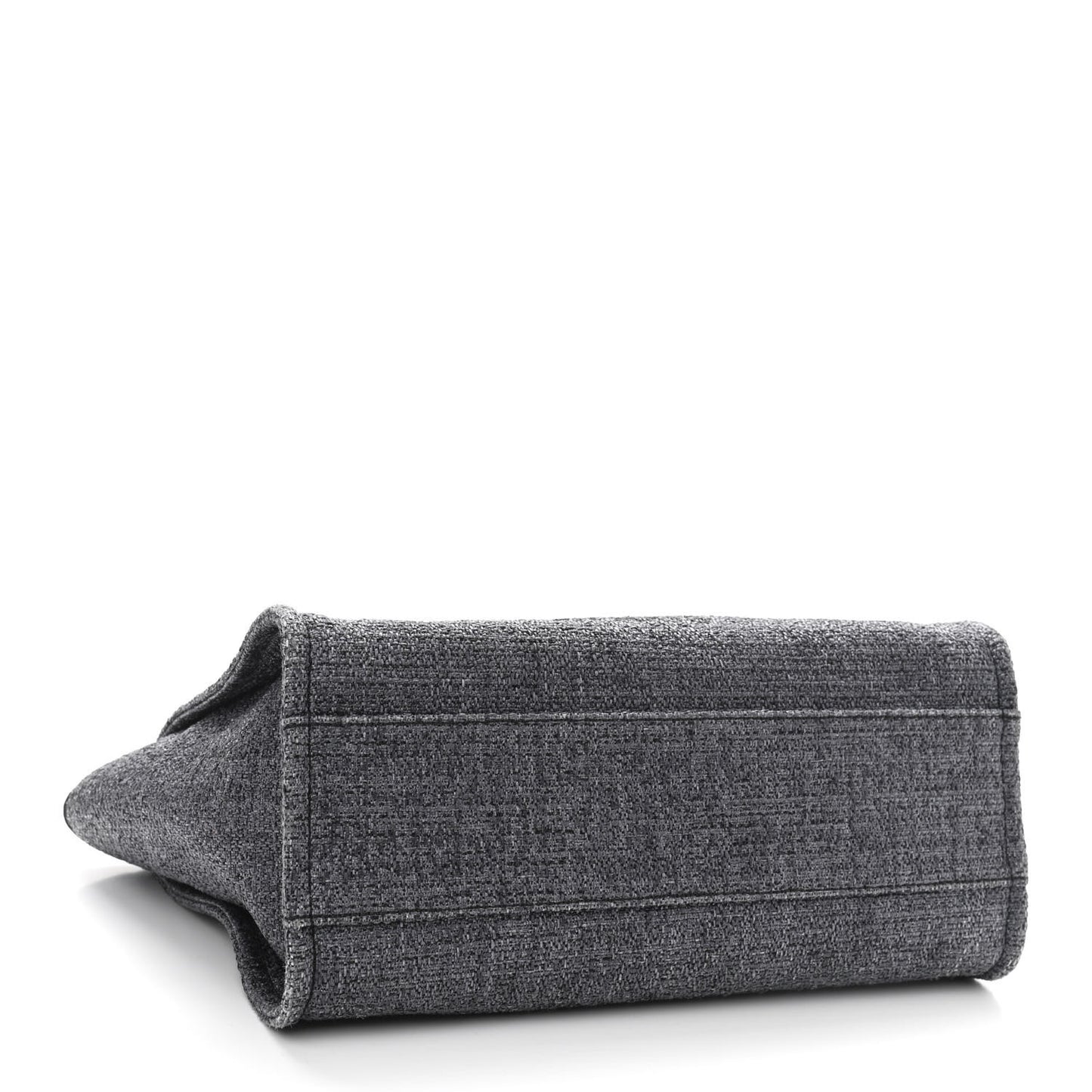 Lurex Boucle Small Deauville Tote Black