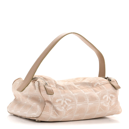 Chanel Nylon Travel Cosmetic Case Beige 3 of 10