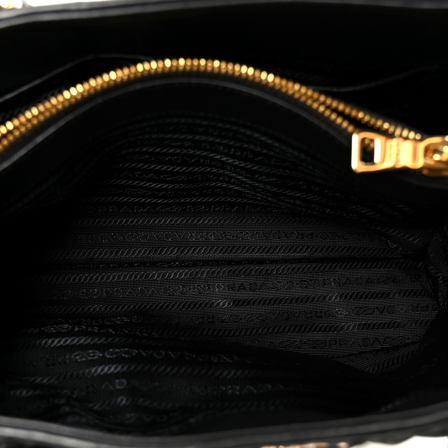 Prada Tessuto Nylon Gaufre Small Tote Black 6 of 11