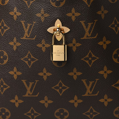 Louis Vuitton Monogram Flower Hobo Black 7 of 9