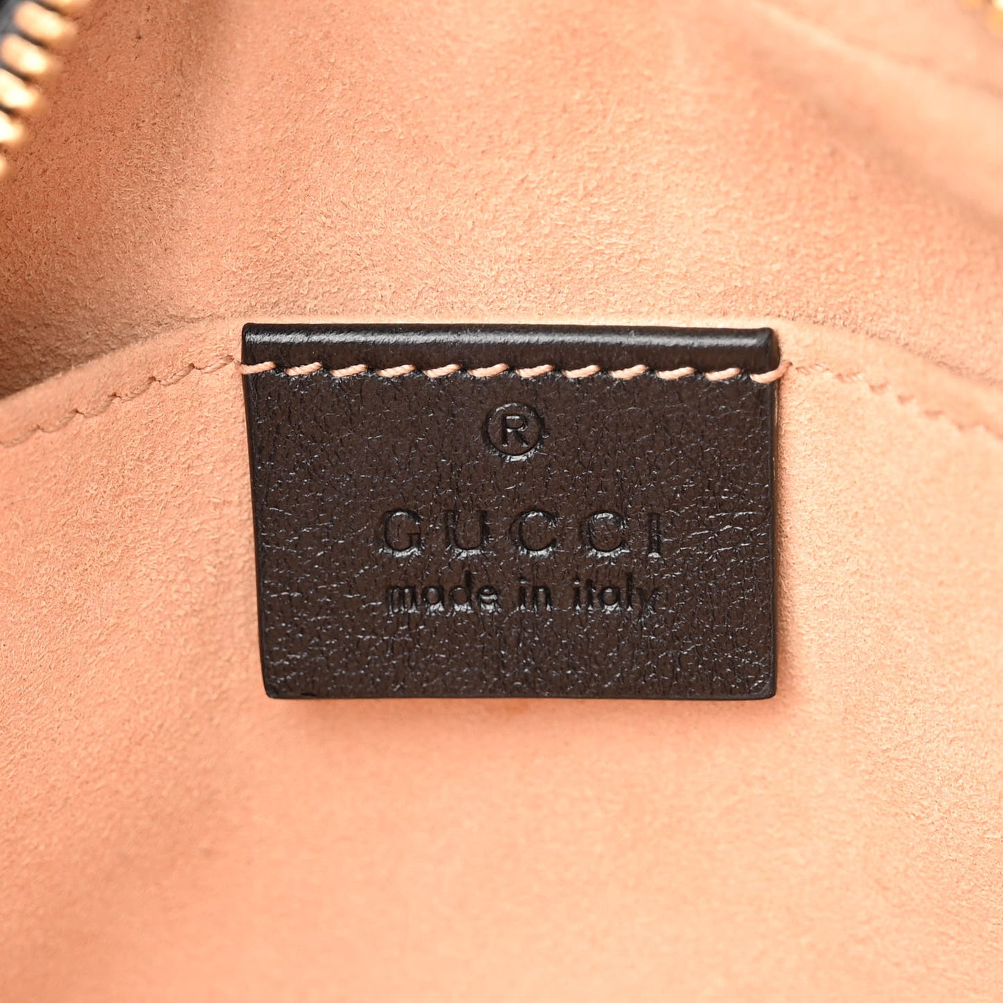 Monogram Matelasse Diagonal Small GG Marmont Chain Shoulder Bag Beige Black