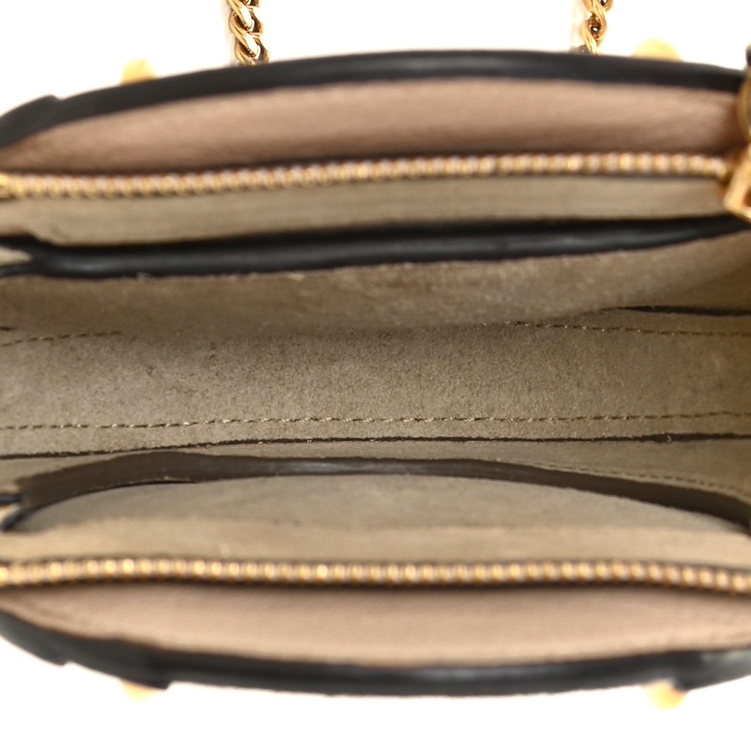 Chloe Goatskin Suede Mini Pixie Bag Beige 5 of 12