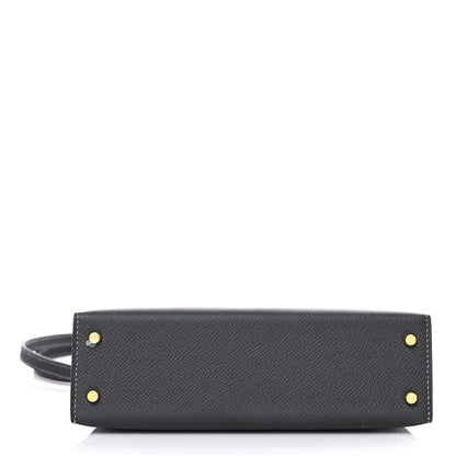 Hermes Epsom Mini Kelly Sellier 20 Graphite 6 of 32