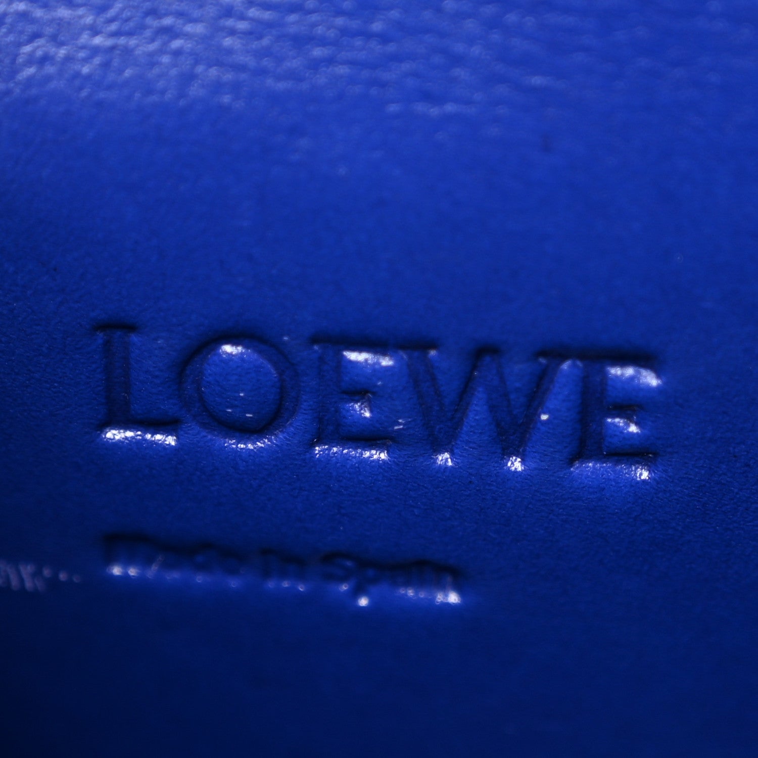 Loewe Calfskin Small Barcelona Shoulder Bag Royal Blue 6 of 13