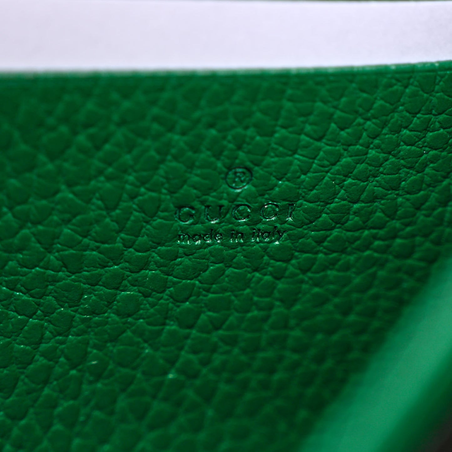 Calfskin Mini Dionysus Chain Wallet Emerald