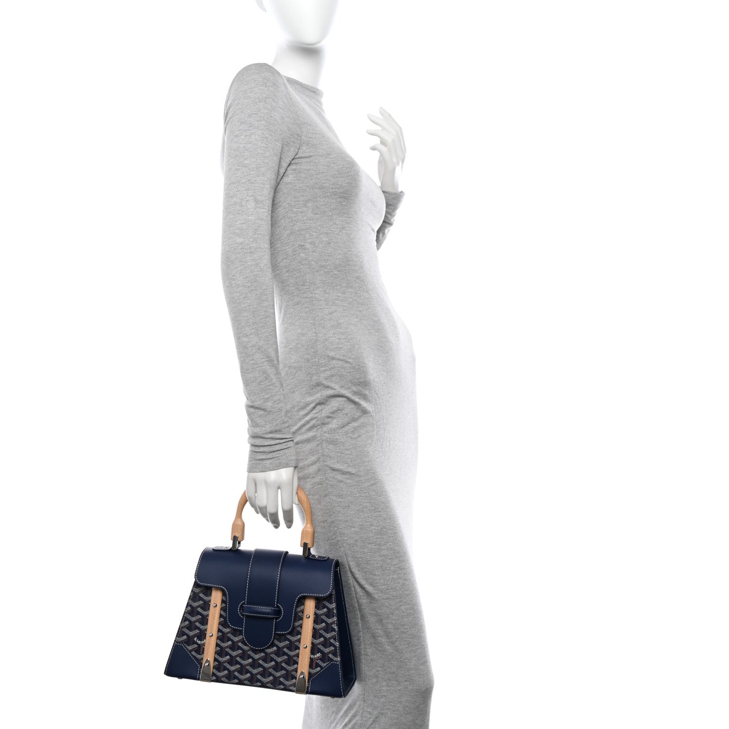 Goyard Goyardine Saigon PM Navy 2 of 11
