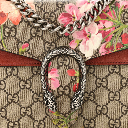 Gucci GG Supreme Monogram Blooms Mini Dionysus Shoulder Bag Beige Multicolor Dry Rose 7 of 13