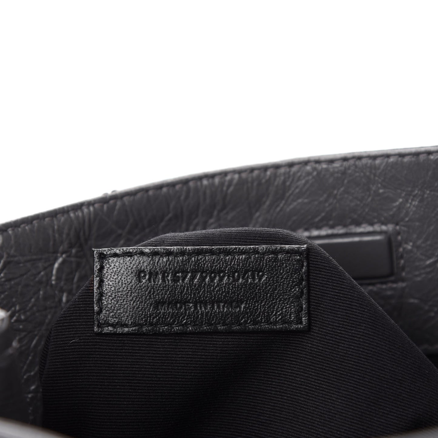 Crinkled Calfskin Matelasse Monogram Medium Niki Shopper Tote Smog