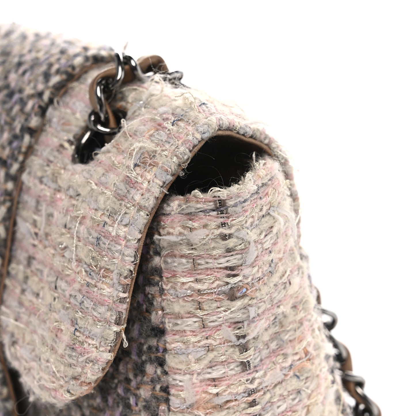 Tweed Small Fantasy Flap Grey