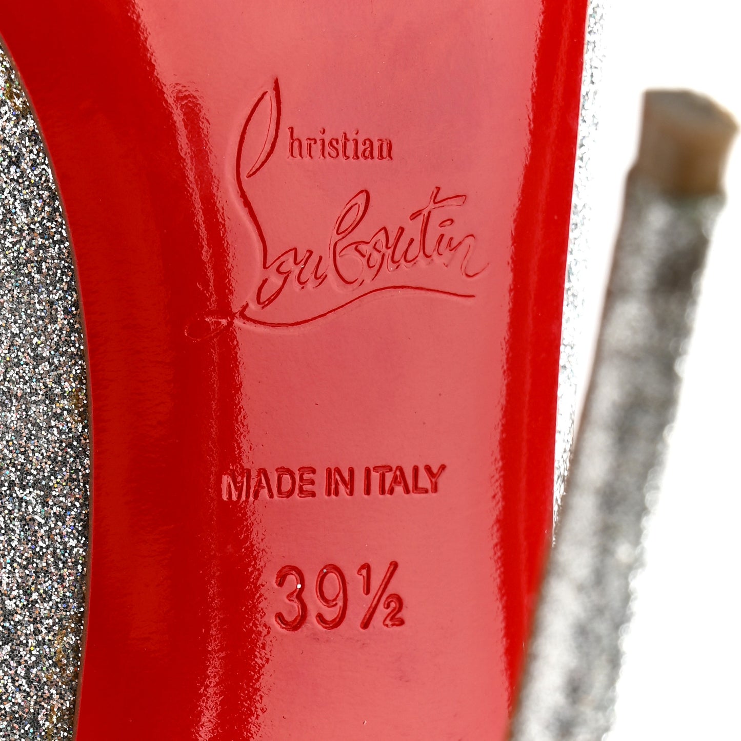 Mini Glitter So Kate 120 Pumps 39.5 Silver