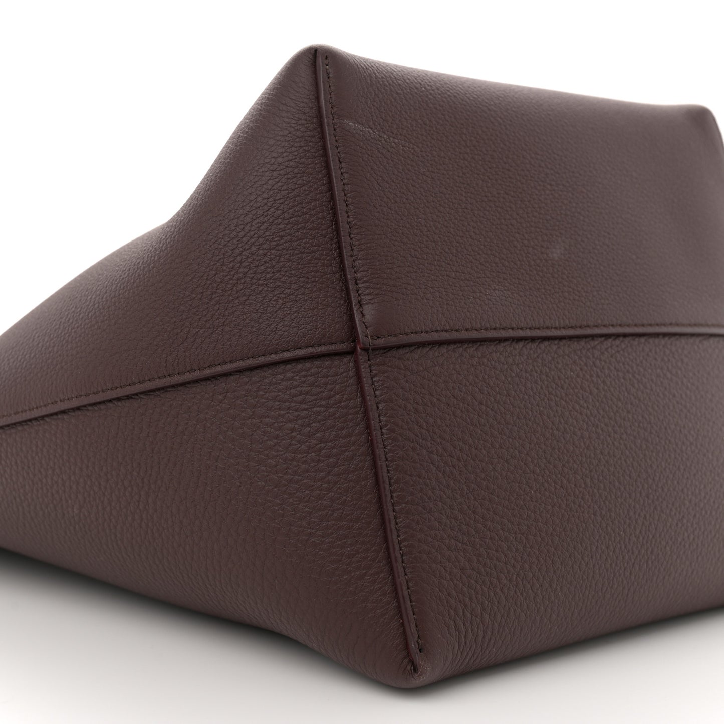 Grained Calfskin Medium N/S Park Tote Acajou