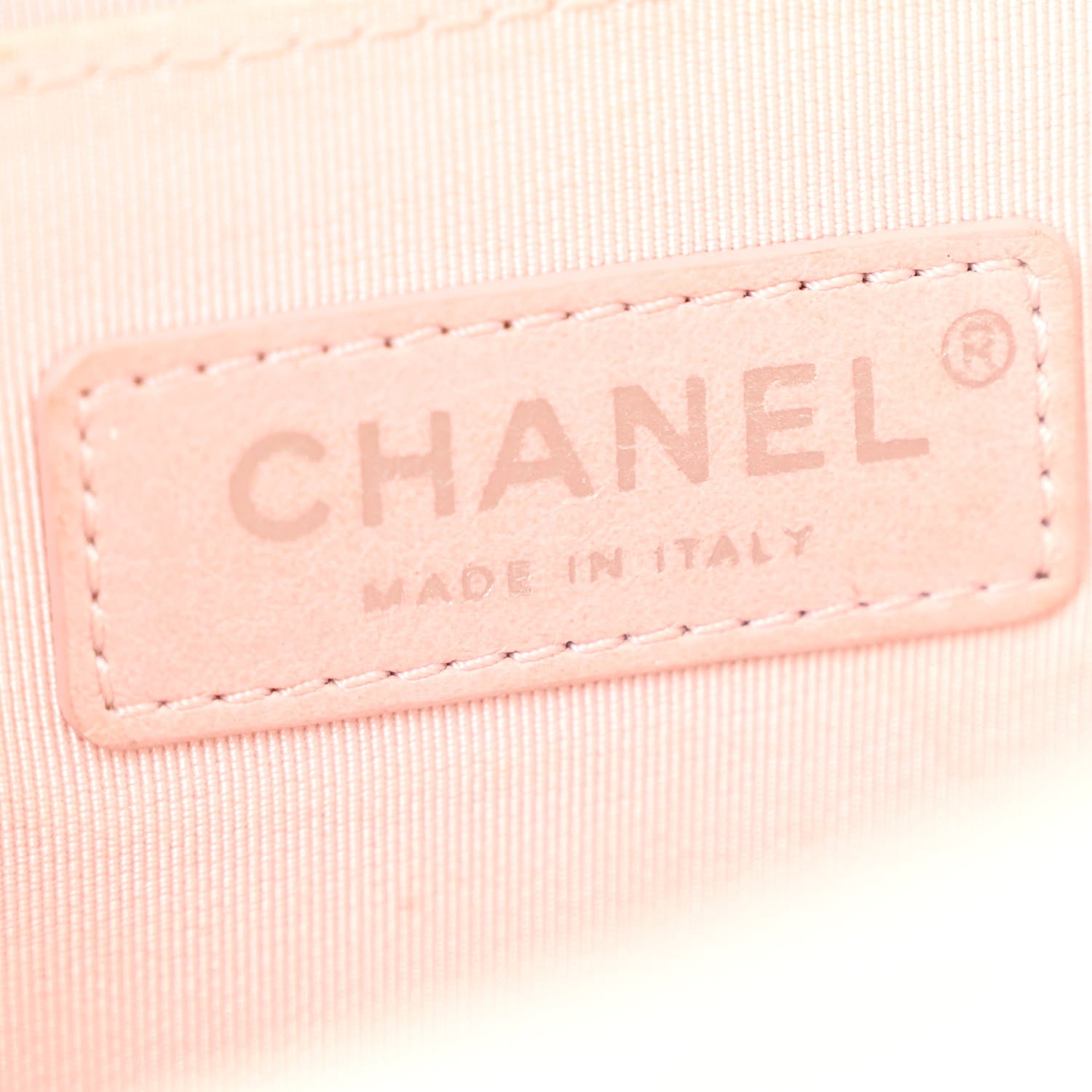 Chanel Calfskin Pearl Chevron Small Boy Flap White 6 of 11