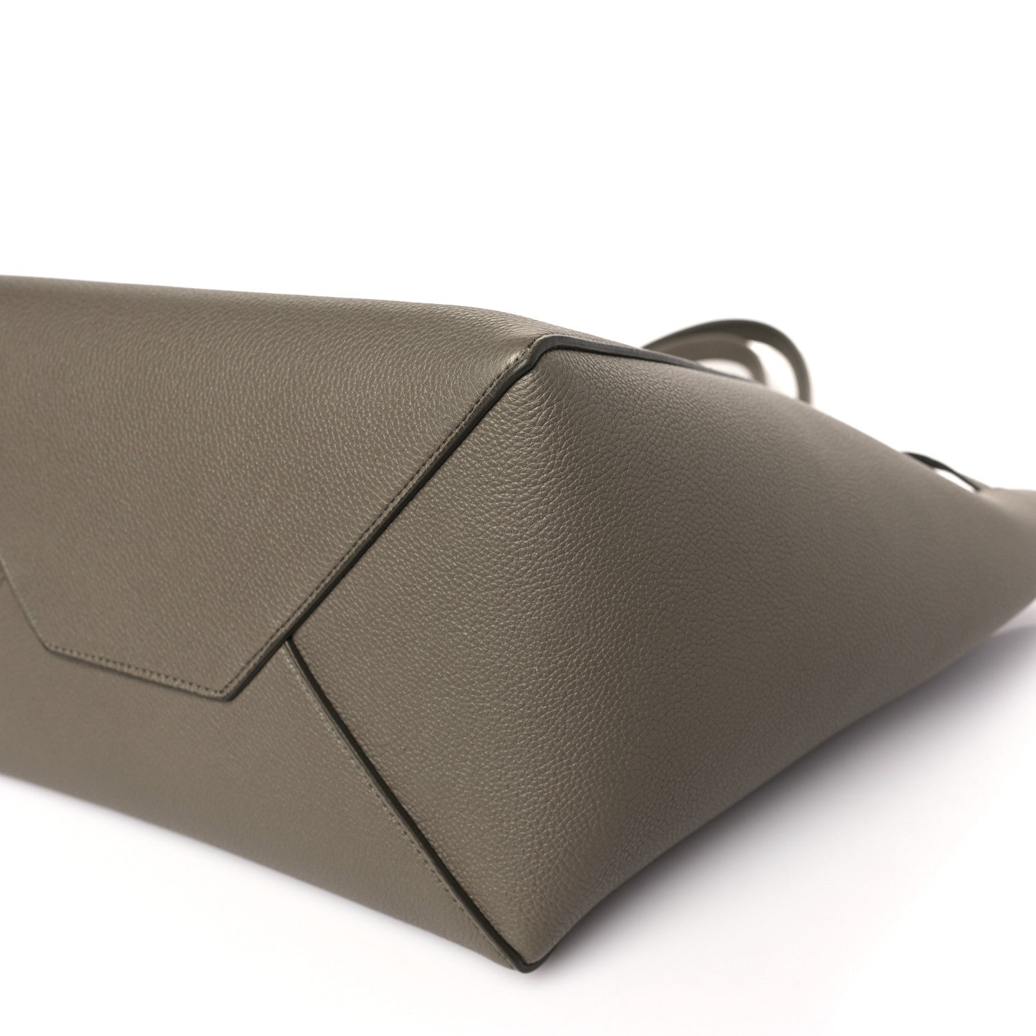 Celine Soft Grained Calfskin Small Belt Cabas Phantom Taupe 9 of 10
