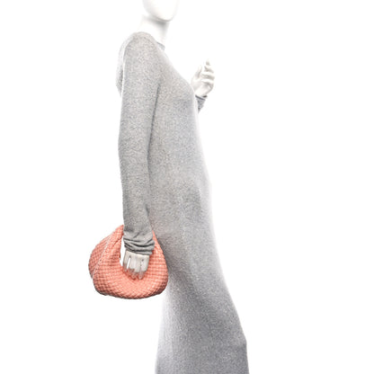 Bottega Veneta Lambskin Padded Intrecciato Mini Jodie Peachy 2 of 12