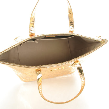 Louis Vuitton Monogram Miroir Bellevue PM Dore Gold 5 of 7