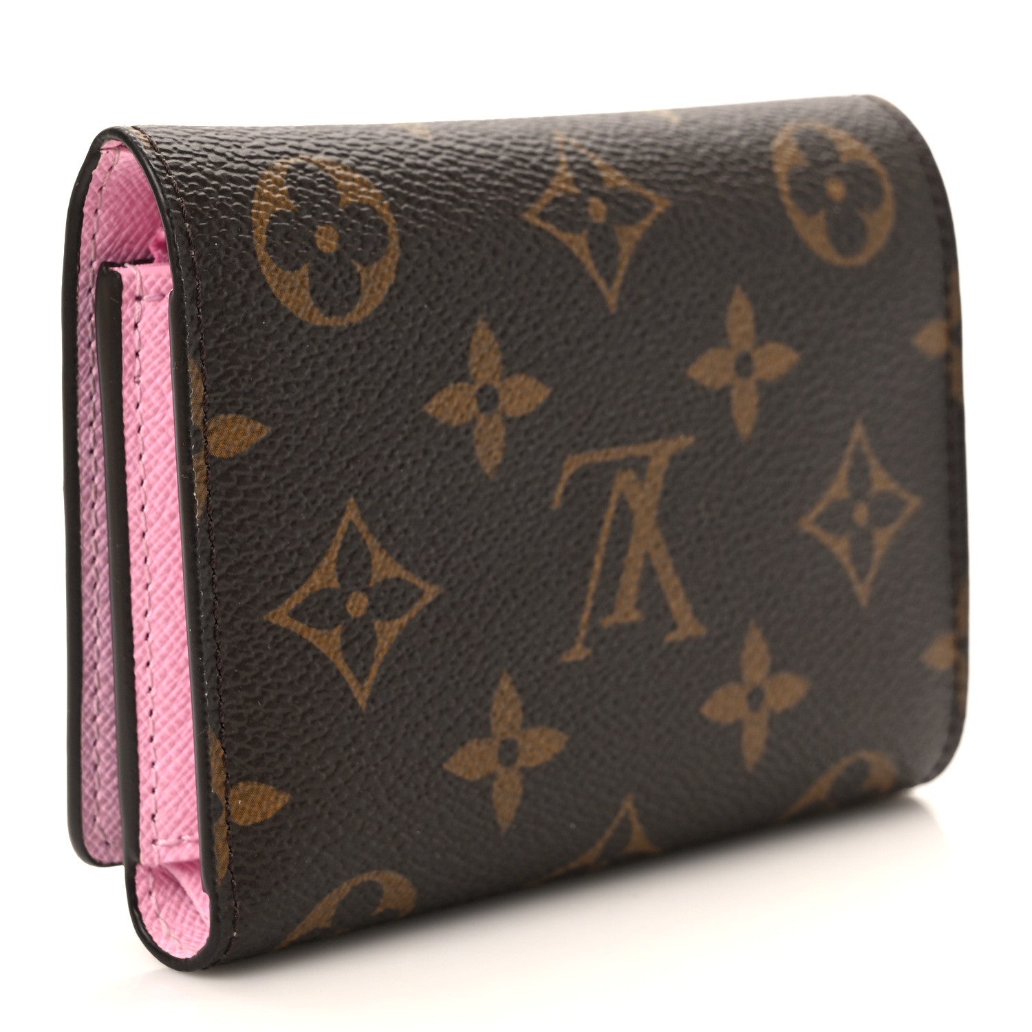 Louis Vuitton Monogram 2021 Christmas Animation Japanese Garden Victorine Wallet Wisteria Pink 3 of 7