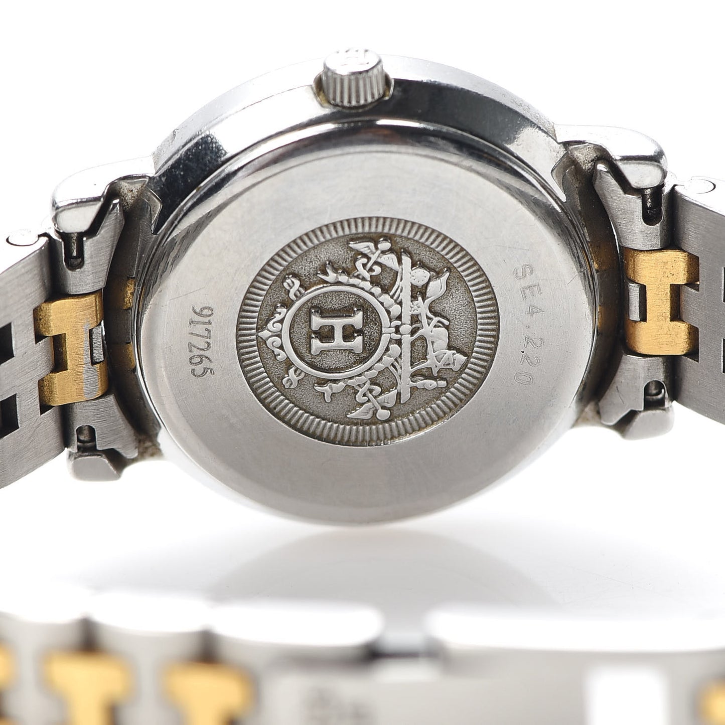 Stainless Steel 25mm Sellier Quartz Watch Gold