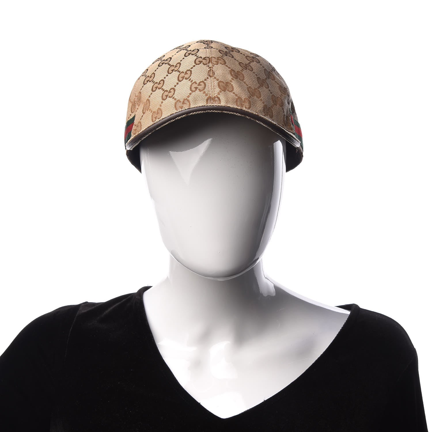 Gucci Monogram Web Baseball Hat L Beige Cocoa 2 of 7