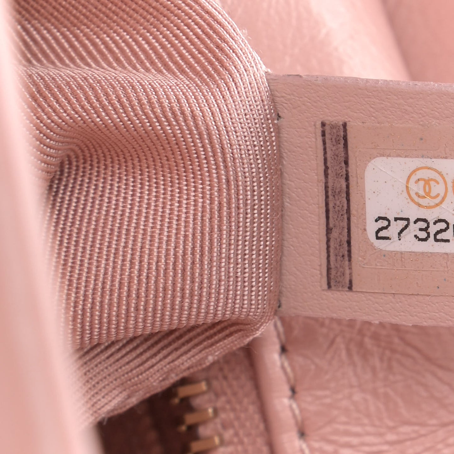 Aged Calfskin Quilted Small Gabrielle Hobo Pink