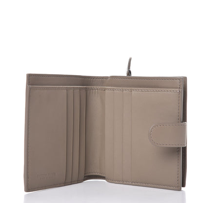 Bottega Veneta Nappa Intrecciato French Compact Wallet Shadow 5 of 8